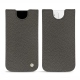 Capa em pele Apple iPhone 12 - Anthracite ( Pantone 424C ) 