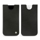 Capa em pele Apple iPhone 12 - Negre poudro