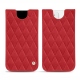 Custodia in pelle Apple iPhone 12 - Rouge troupelenc - Couture