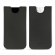 Custodia in pelle Apple iPhone 12 - Noir PU