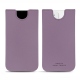 Capa em pele Apple iPhone 12 - Lilas PU