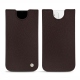 Funda de piel Apple iPhone 12 - Marron envoûtant