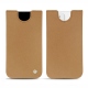 Pochette cuir Apple iPhone 12 - Beige Veggie
