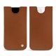 Apple iPhone 12 leather pouch - Marron Veggie
