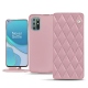 가죽 커버 OnePlus 8T - Rose - Couture ( Nappa - Pantone 2365C ) 