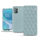 Custodia in pelle OnePlus 8T - Bleu ciel - Couture ( Nappa - Pantone 277C ) 