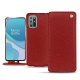 OnePlus 8T leather case - Tomate ( Pantone 187C ) 