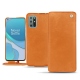 OnePlus 8T leather case - Mandarine vintage ( Pantone 165C ) 