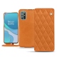 Housse cuir OnePlus 8T - Mandarine vintage - Couture