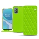 가죽 커버 OnePlus 8T - Vert fluo - Couture