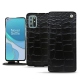 가죽 커버 OnePlus 8T - Crocodile nero