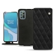 Housse cuir OnePlus 8T - Negre poudro - Couture