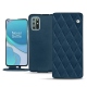 OnePlus 8T leather case - Blu mediterran - Couture