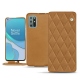 Housse cuir OnePlus 8T - Castan esparciate - Couture