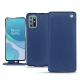 Capa em pele OnePlus 8T - Bleu frisson