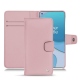 Housse cuir OnePlus 8T - Rose ( Nappa - Pantone 2365C ) 