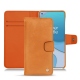 Custodia in pelle OnePlus 8T - Mandarine vintage ( Pantone 165C ) 