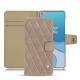 Housse cuir OnePlus 8T - Taupe vintage - Couture