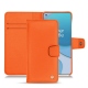 Custodia in pelle OnePlus 8T - Orange fluo
