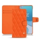 Lederschutzhülle OnePlus 8T - Orange fluo - Couture