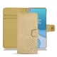 Custodia in pelle OnePlus 8T - Serpent sabbia