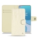 Housse cuir OnePlus 8T - Crocodile milk