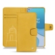 OnePlus 8T leather case - Jaune soulèu