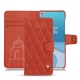 Housse cuir OnePlus 8T - Arange clouquié - Couture