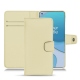 가죽 커버 OnePlus 8T - Beige PU