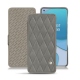OnePlus 8T leather case - Acier vintage - Couture