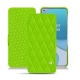Capa em pele OnePlus 8T - Vert fluo - Couture