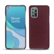 OnePlus 8T leather cover - Lie de vin ( Pantone 5115C ) 