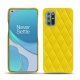 OnePlus 8T leather cover - Jaune fluo - Couture