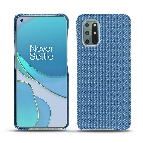Leather back cover for your OnePlus 8TAbaca ishia ( Pantone #395775 ) 