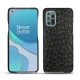 OnePlus 8T leather cover - Autruche nero