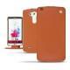 Custodia in pelle LG G3  - Marron ( Nappa - Pantone 1615C ) 