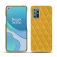 Lederschutzhülle OnePlus 8T - Jaune soulèu - Couture