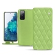 Funda de piel Samsung Galaxy S20 FE - Vert olive - Couture ( Nappa - Pantone 578U ) 