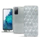 Funda de piel Samsung Galaxy S20 FE - Platinium - Couture