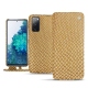 Funda de piel Samsung Galaxy S20 FE - Serpent sabbia