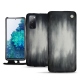 Samsung Galaxy S20 FE leather case - Gris Patine