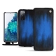 Custodia in pelle Samsung Galaxy S20 FE - Bleu Patine