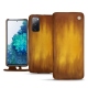 Samsung Galaxy S20 FE leather case - Doré Patine