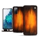 Funda de piel Samsung Galaxy S20 FE - Fauve Patine