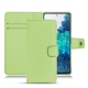 Samsung Galaxy S20 FE leather case - Vert olive ( Nappa - Pantone 578U ) 