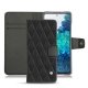 Samsung Galaxy S20 FE leather case - Noir - Couture ( Nappa - Black ) 