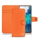 Funda de piel Samsung Galaxy S20 FE - Orange fluo
