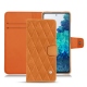 Capa em pele Samsung Galaxy S20 FE - Mandarine vintage - Couture