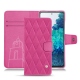 Samsung Galaxy S20 FE leather case - Rose BB - Couture