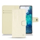 Housse cuir Samsung Galaxy S20 FE - Crocodile milk